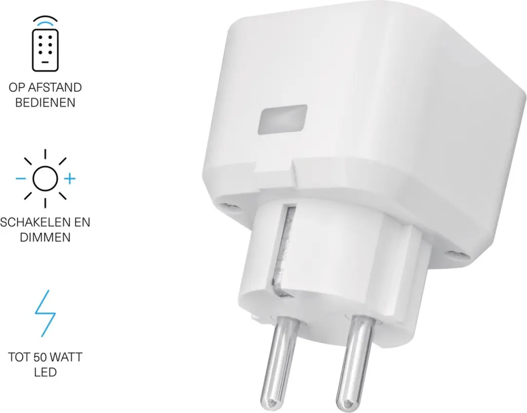 KlikAanKlikUit ACC-250-LD Stopcontactdimmer - Wit
