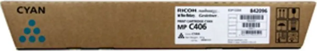 Ricoh Cyan Toner 842096 - 4500 Pagina's - o.a. MP C306ZSP