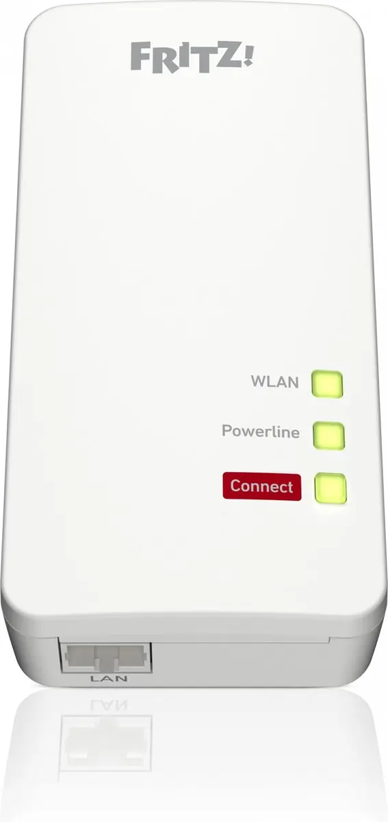 FRITZ! Powerline 1260E/1220E WLAN Set - 1200 Mbps - Wit