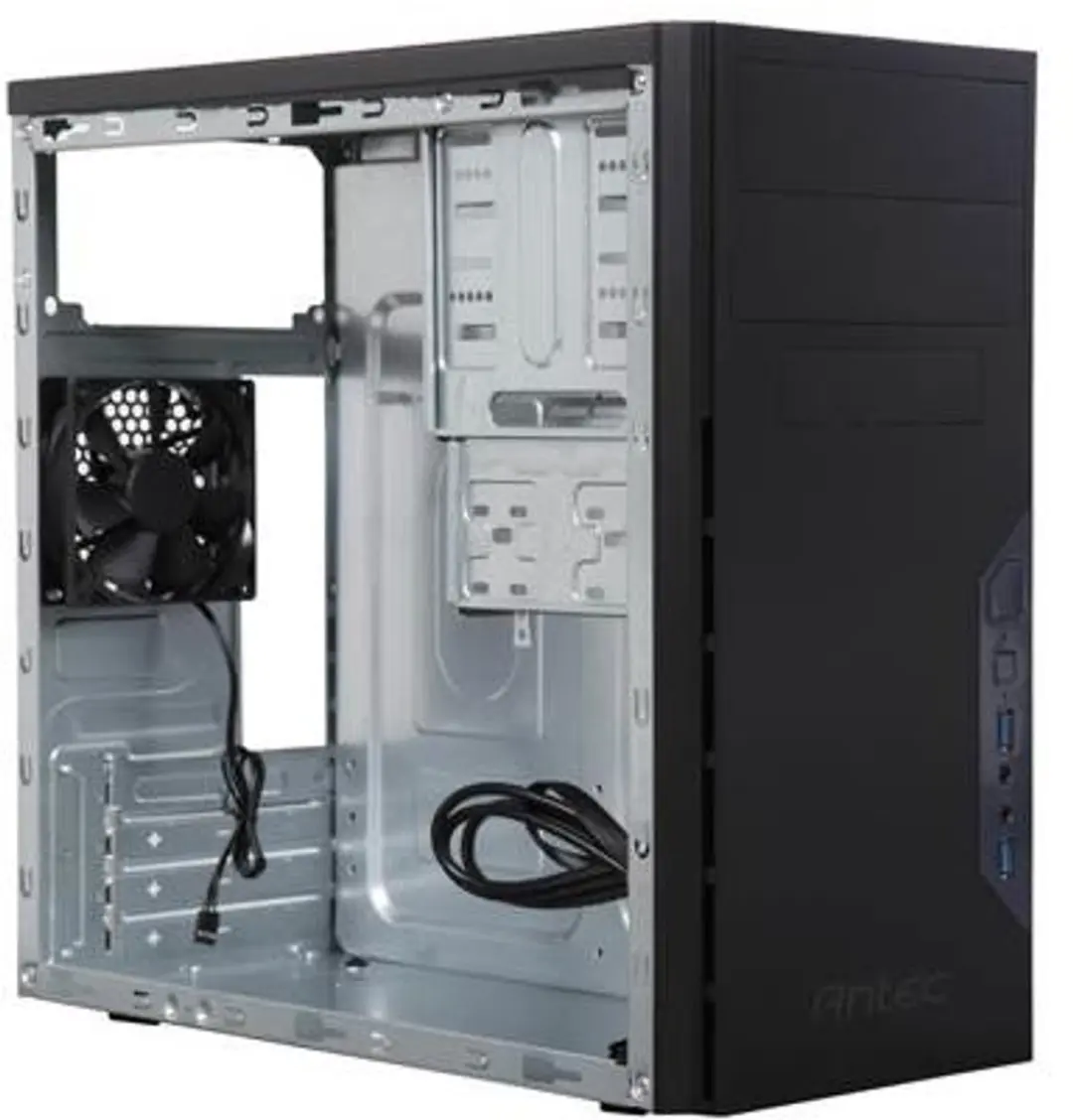 Antec VSK3000E-U3 Midi Tower - Zwart
