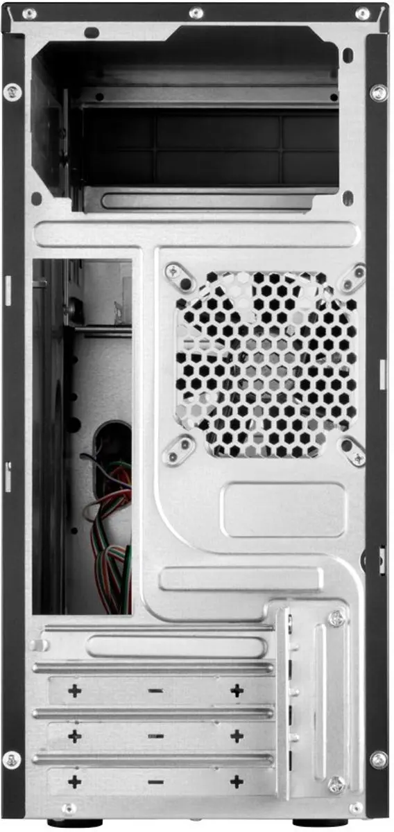 Antec VSK3000B-U3 Micro ATX Midtower - 1x 2.5" 2x 3.5" - Zwart