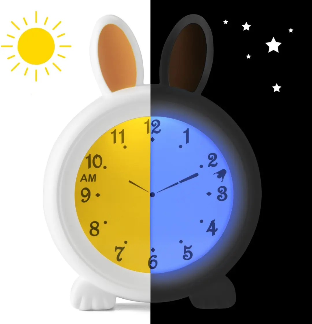 Alecto BC100BUNNY Slaaptrainer Kinderwekker