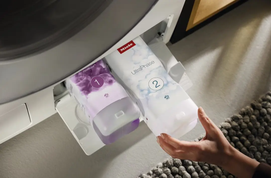 Miele UltraPhase FloralBoost Wasmiddel - 6 Flacons (2x1 + 4x2)