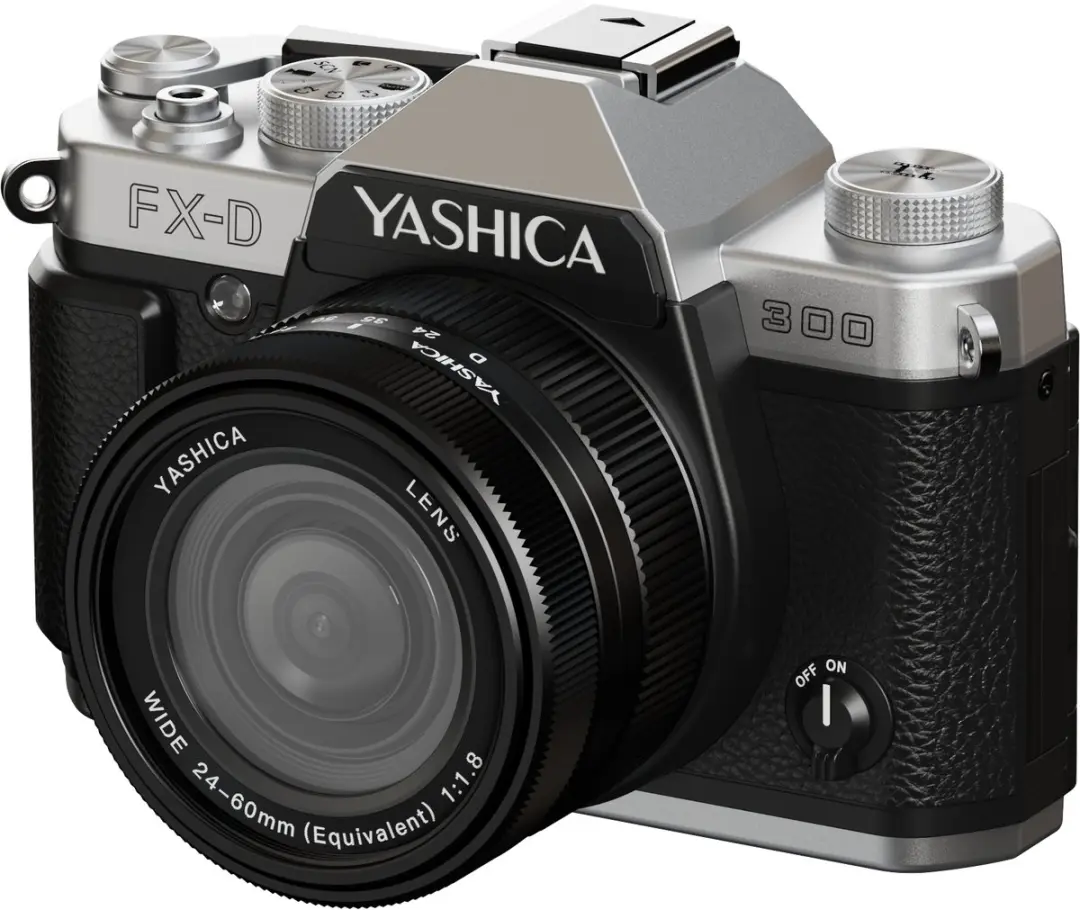 Yashica FX-D 300 Compactcamera 50MP - Zwart