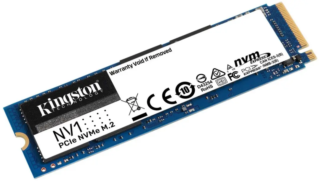 Kingston NV2 Gen4x4 SSD 250GB - Zwart