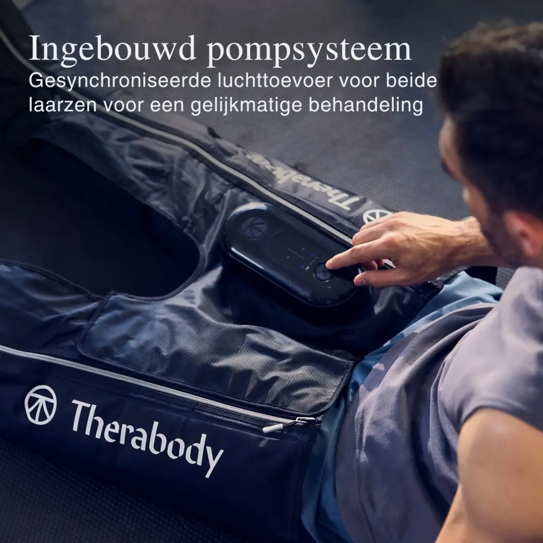 Therabody JetBoots Prime Compressielaarzen - Zwart - afbeelding 6 van 6