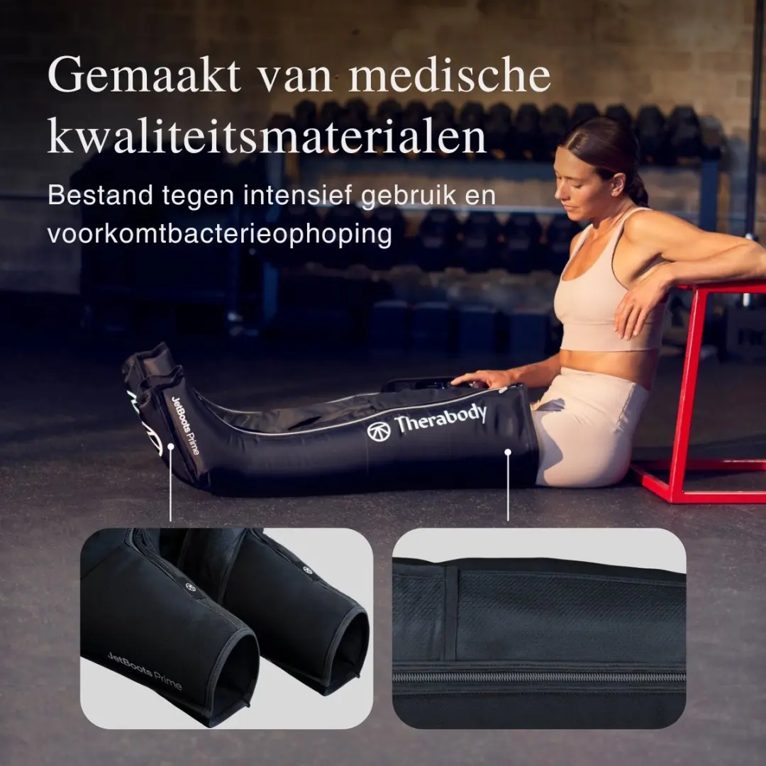 Therabody JetBoots Prime Compressielaarzen - Zwart