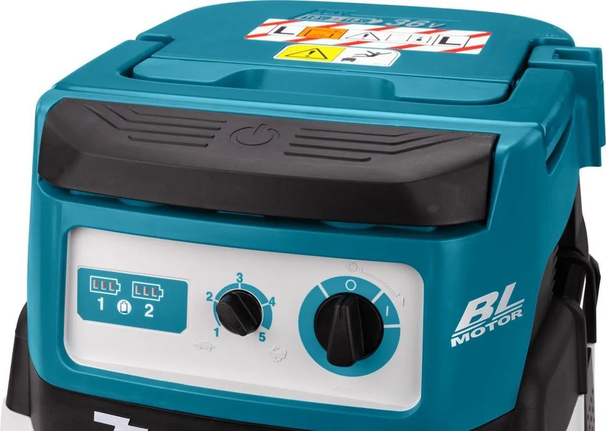 Makita DVC156LZX1 Accu Stofzuiger L-Klasse - 15L