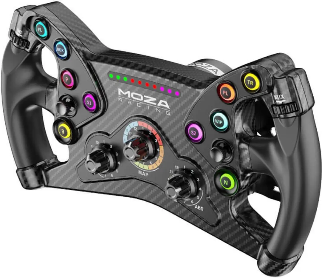Moza Racing RS047 Gaming Stuurwiel - Zwart