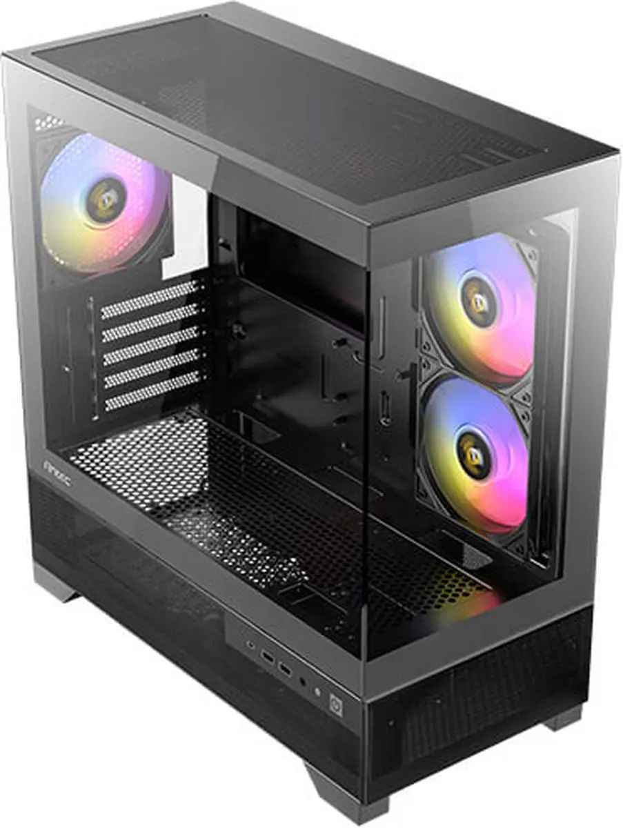 Antec CX500M RGB Mini Tower - Zwart