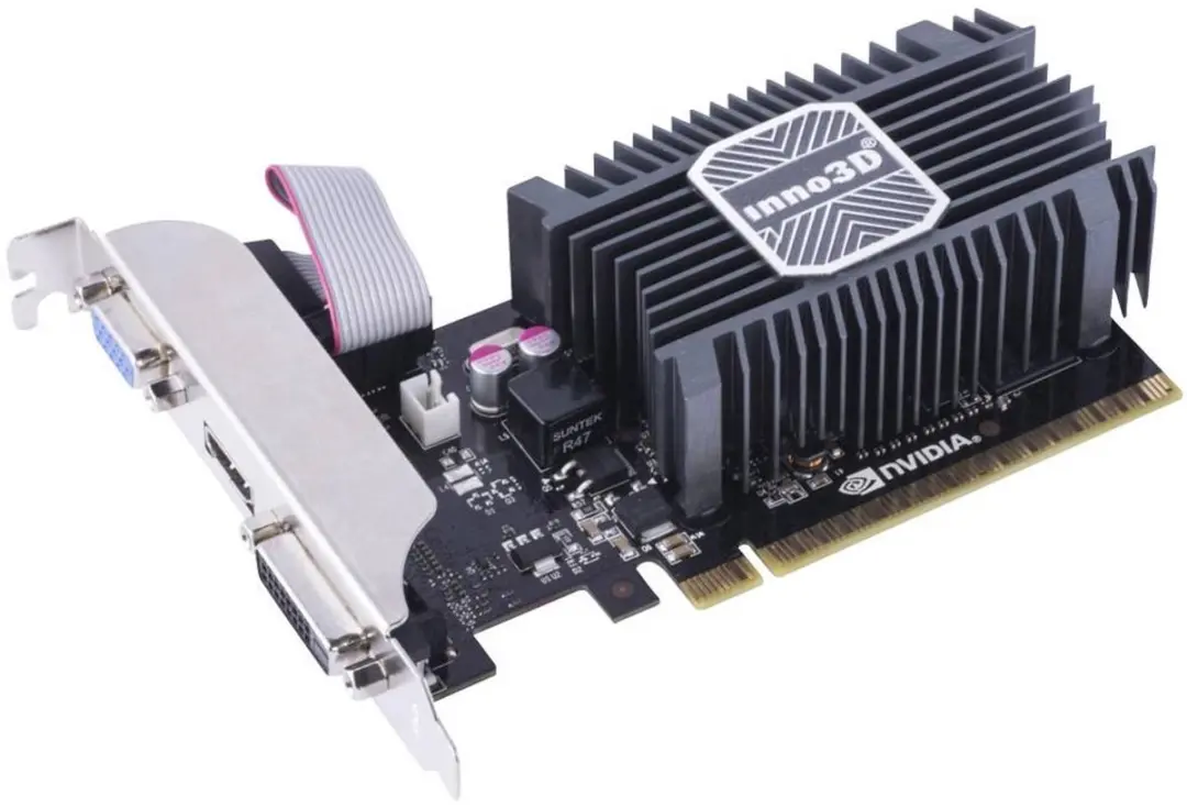 INNO3D GeForce GT 710 N710-1SDV-E3BX Videokaart - 2GB GDDR3
