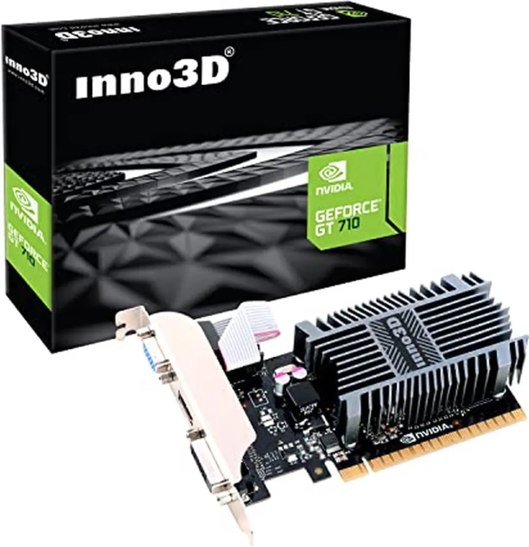 INNO3D GeForce GT 710 N710-1SDV-E3BX Videokaart - 2GB GDDR3