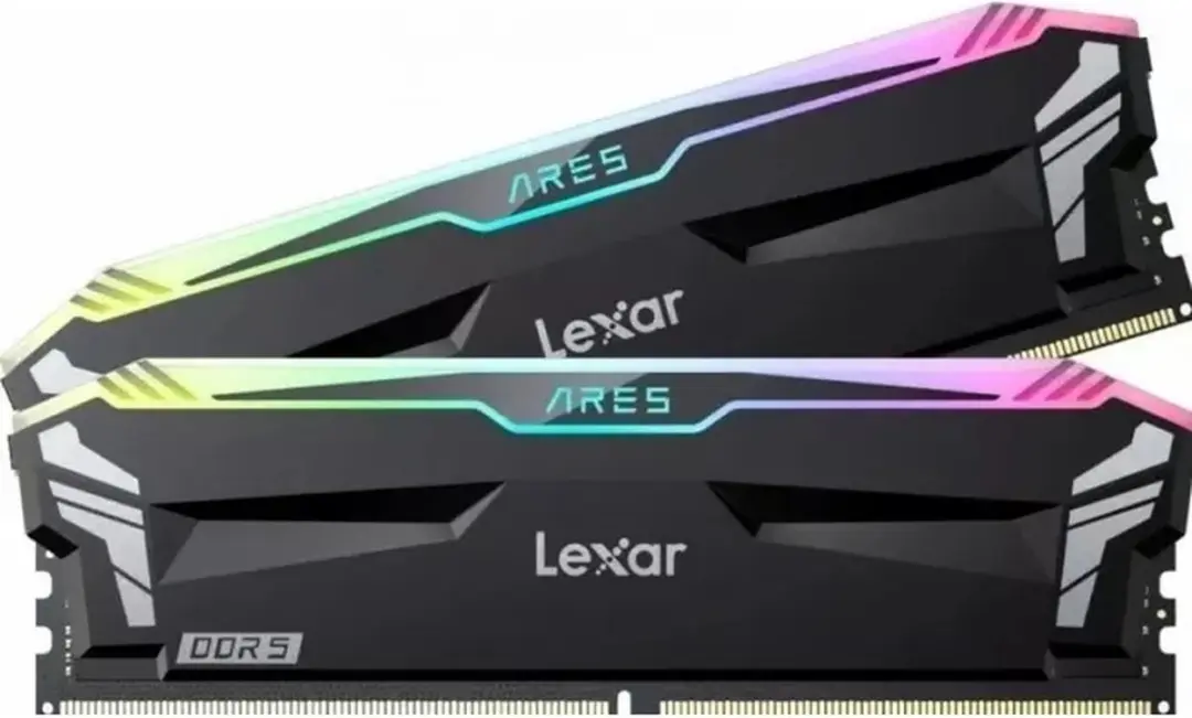 Lexar Ares RGB LD5U16G68C34LA-RGD DDR5 32GB 2x16GB - 6800MHz - RGB - Zwart