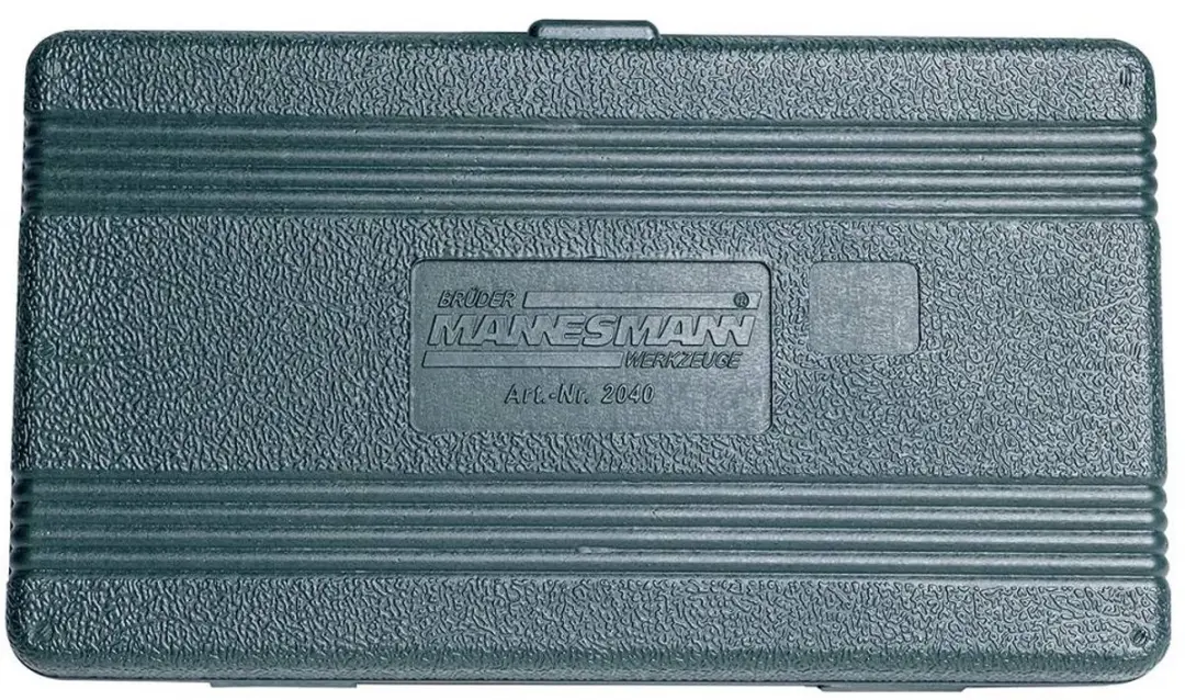 Brüder Mannesmann M 2040 Dopsleutelset - 46-delig - Metrisch 1/4"