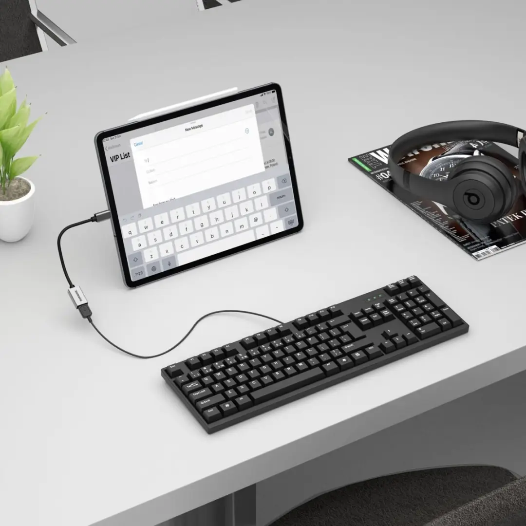 Marmitek Connect USB-C naar USB-A Adapter 25008375 - 2 Poorten
