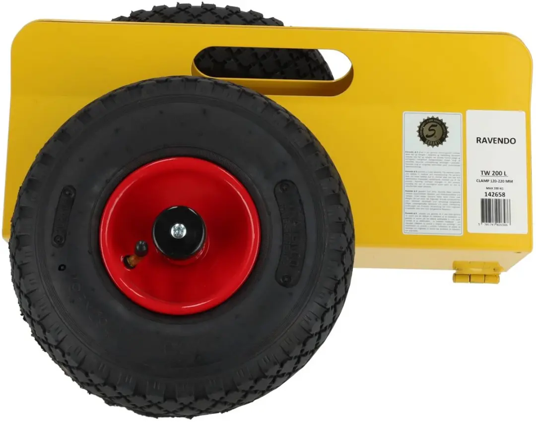 Little Jumbo Platenroller 120-220mm - Geel