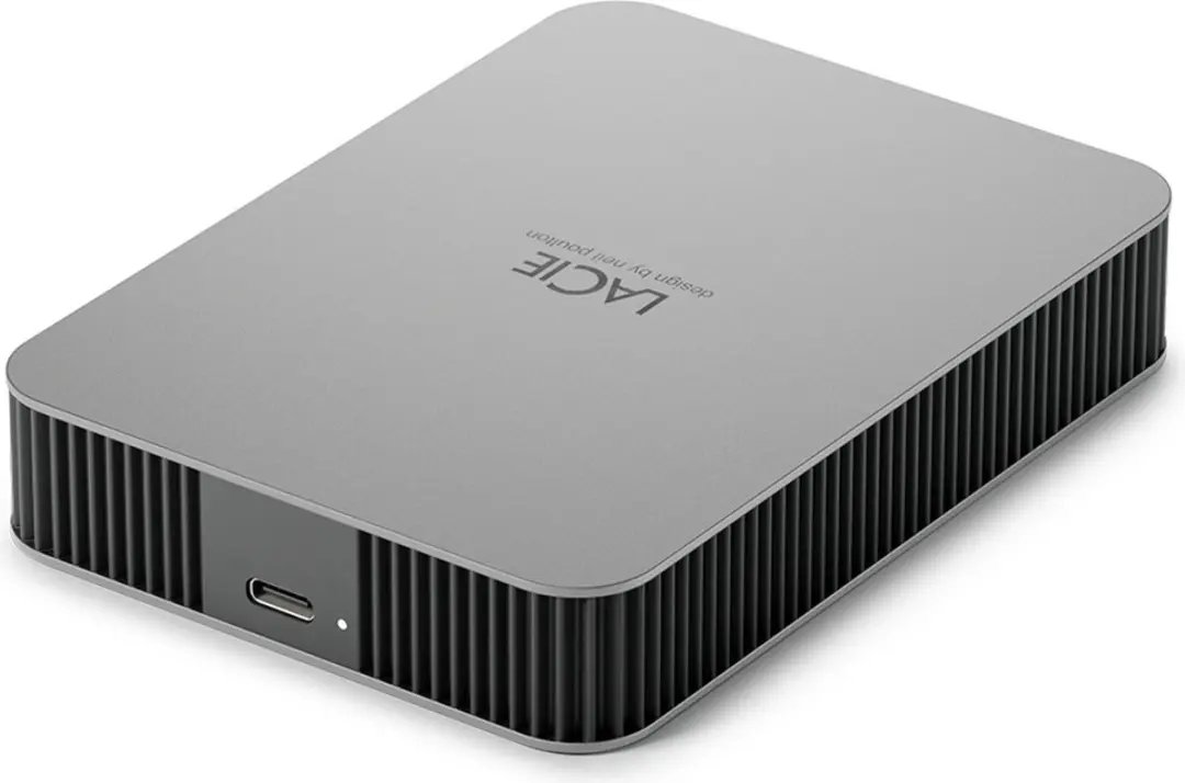 LaCie Mobile Drive Secure STLR4000400 Externe Harde Schijf 4TB - Grijs