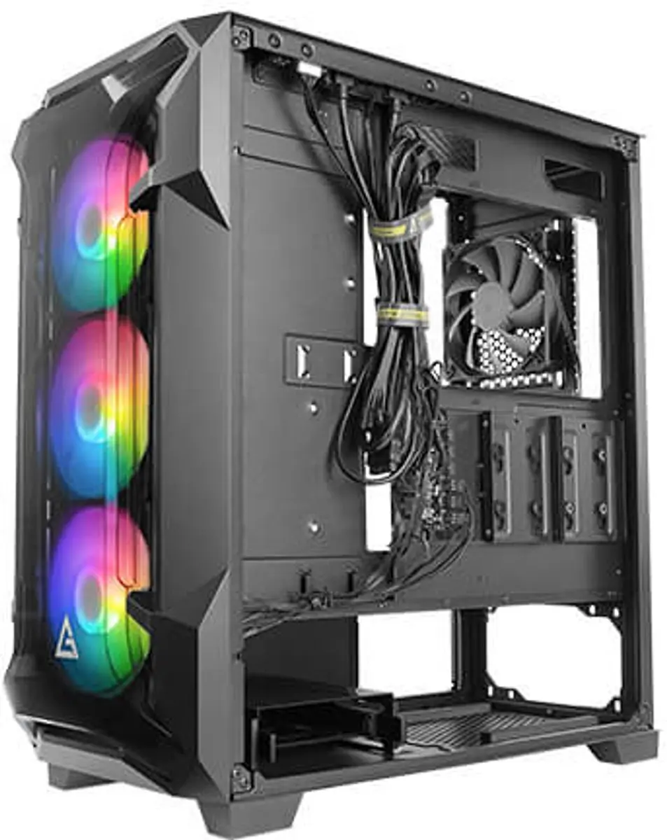 Antec DF600 FLUX ATX Behuizing - Zwart