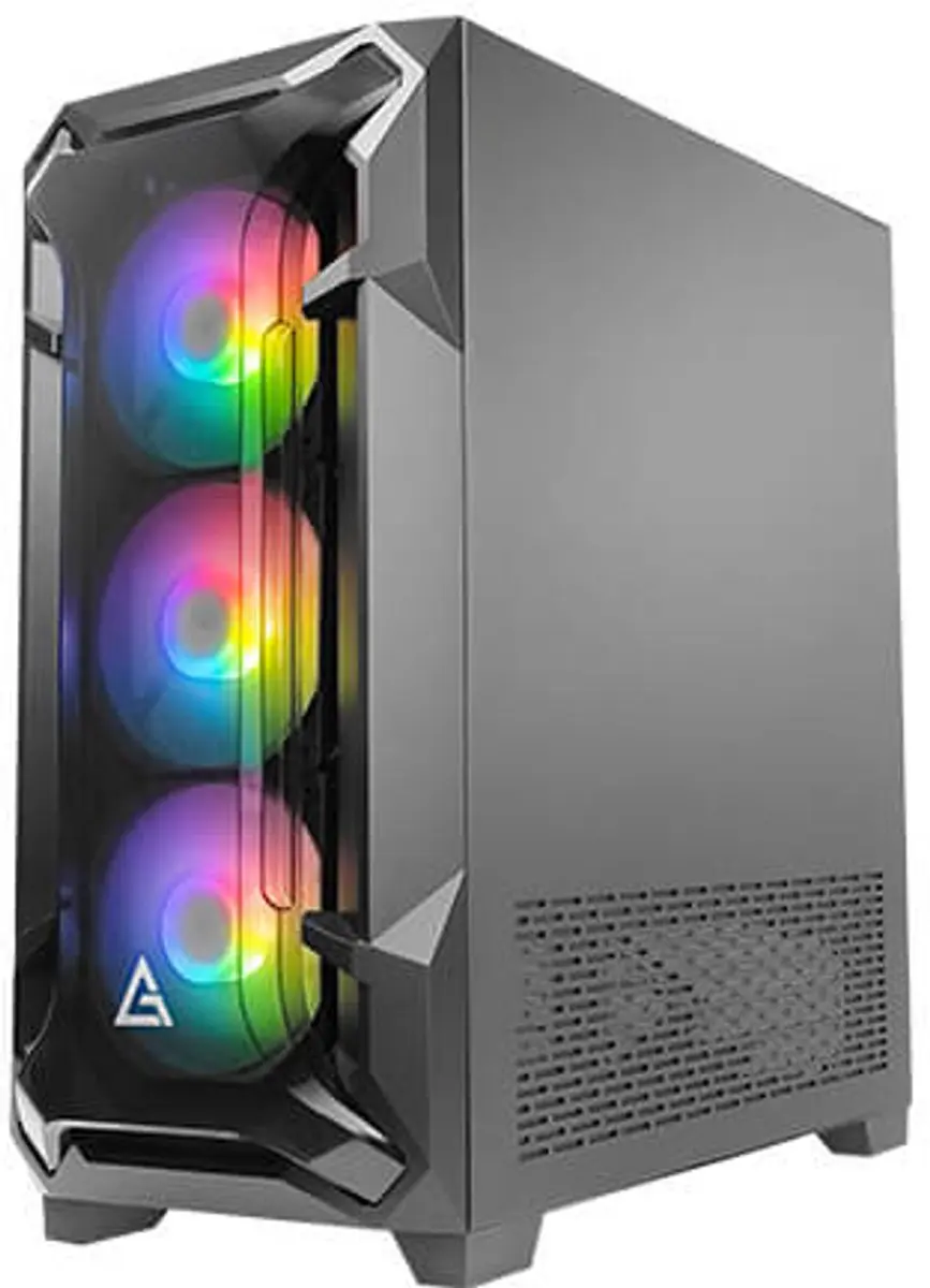 Antec DF600 FLUX ATX Behuizing - Zwart