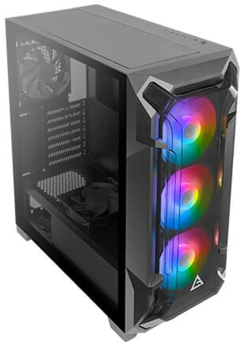 Antec DF600 FLUX ATX Behuizing - Zwart