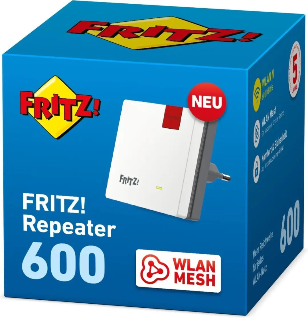 FRITZ! Repeater 600 Wifi - 600 Mbps - Duits model