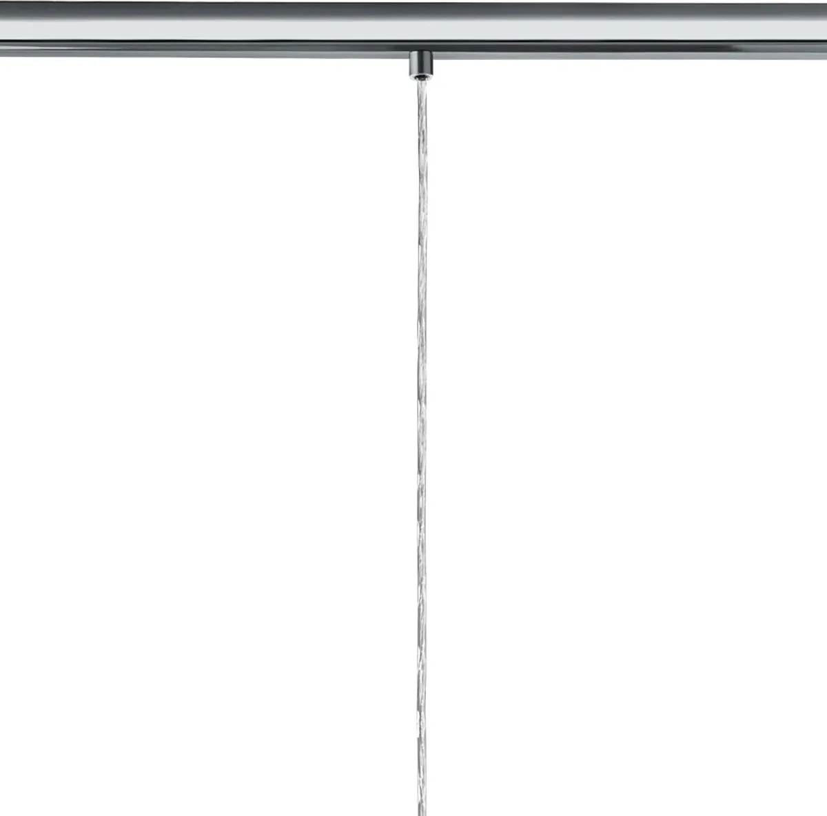 Eglo Murmillo Hanglamp E27 - 3 Lichtpunten - Chroom/Zwart