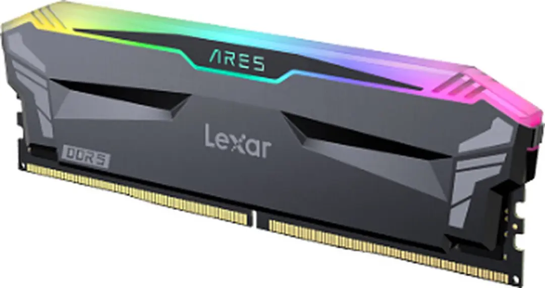 Lexar Ares RGB LD5U16G72C34LA-RGD DDR5 32GB (2x16GB) - 7200MHz - RGB - Zwart