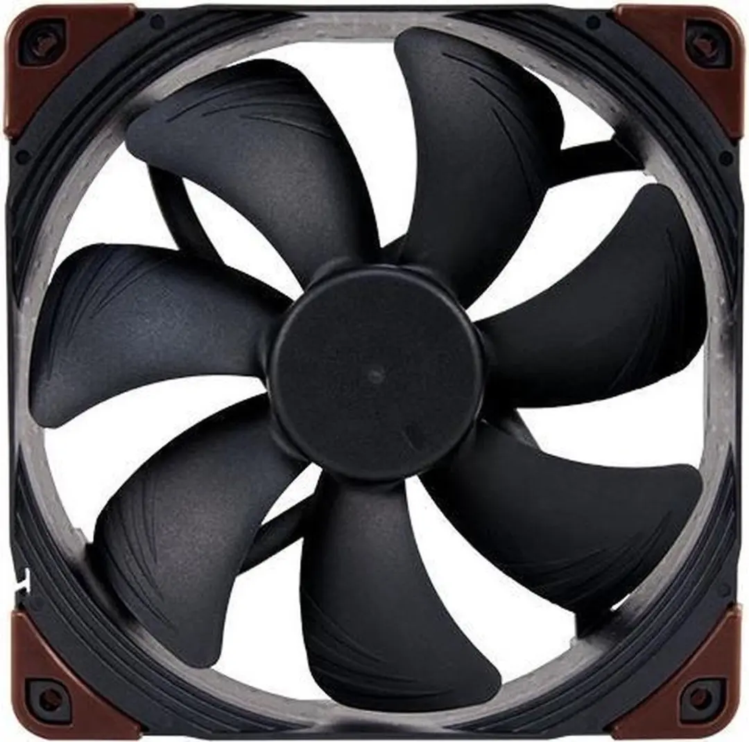 Noctua NF-A14 PPC 2000 Ventilator 14cm - Zwart/Bruin