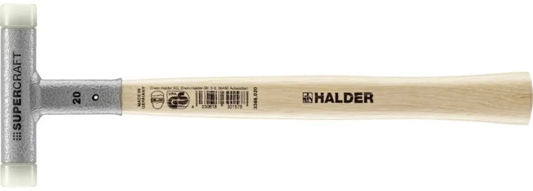 Halder Nylon Hamer 20mm