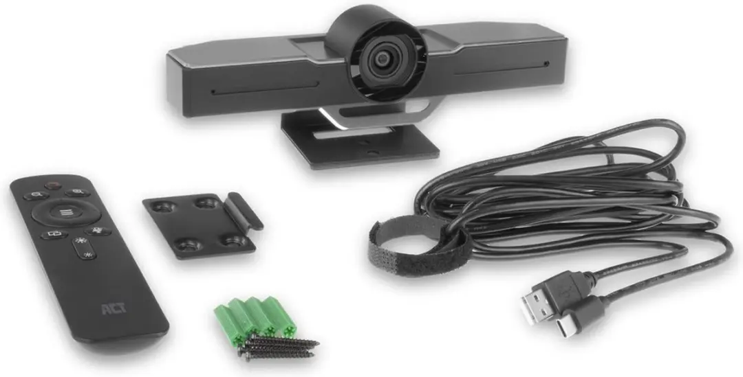 ACT AC7990 Full HD Conference Camera - Zwart - afbeelding 6 van 6