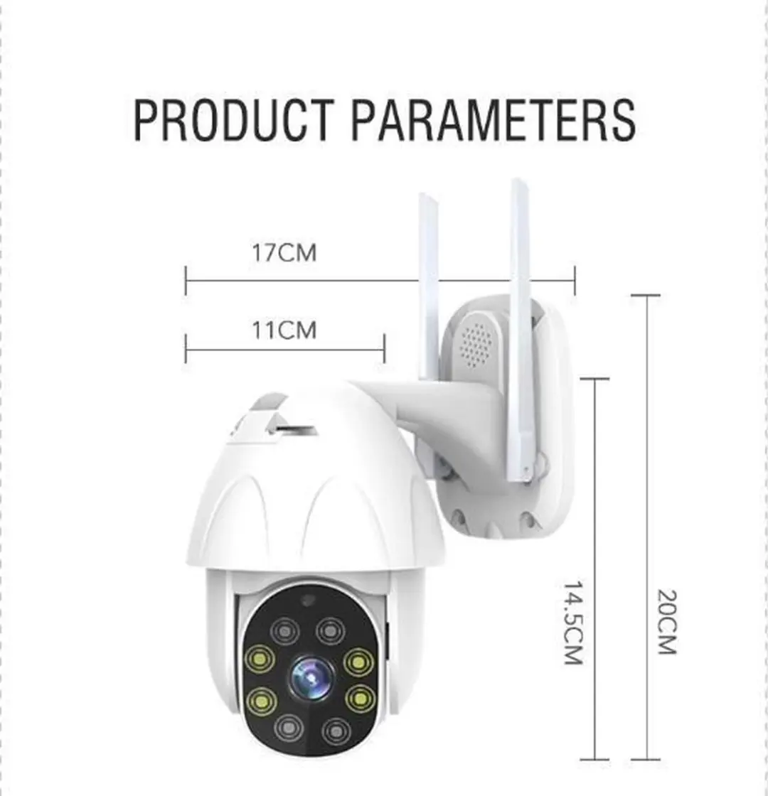 Denver Bewakingscamera IOC Dome IP Wifi - Nachtzicht Bewegingsdetectie - Wit - afbeelding 3 van 6