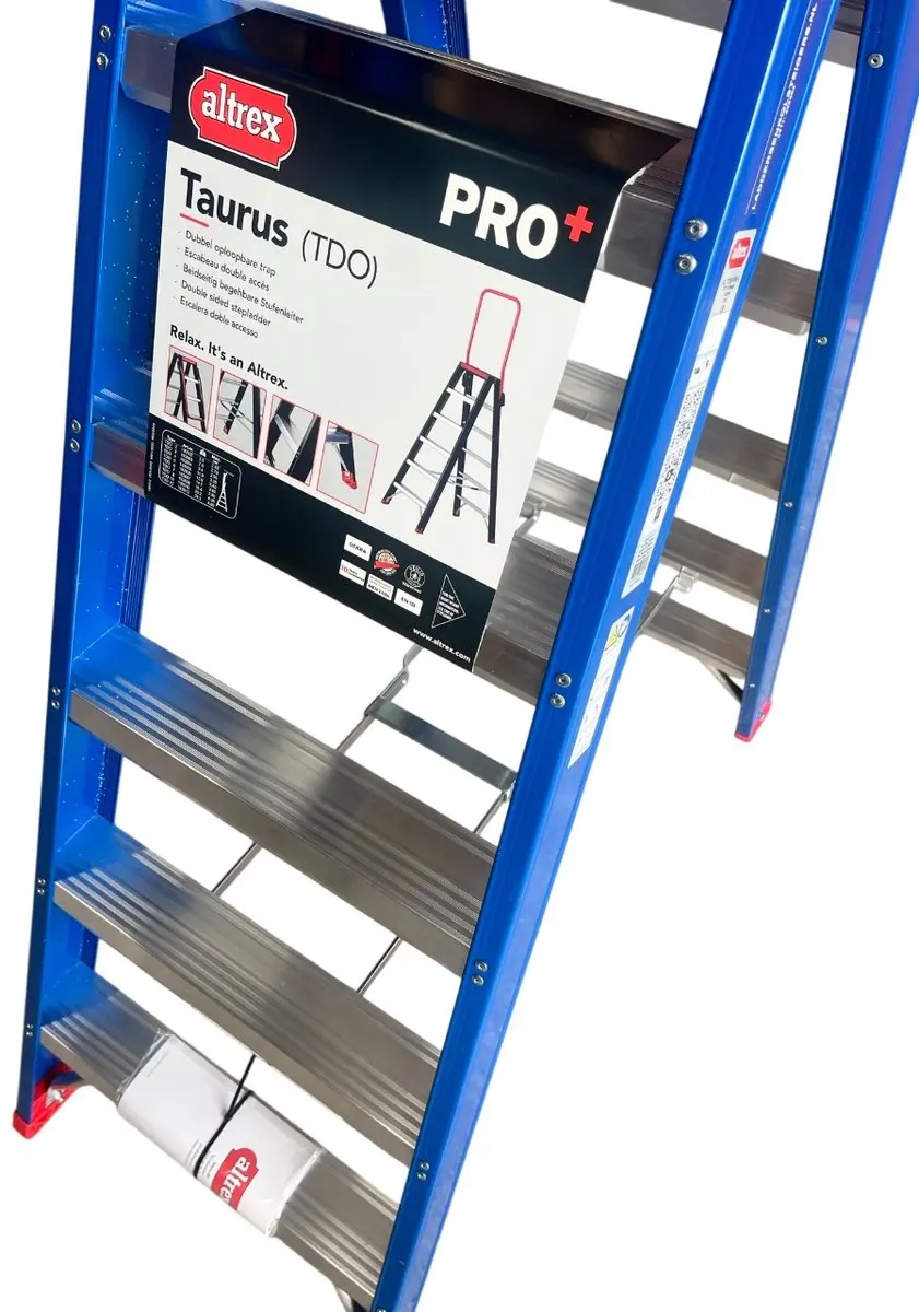 Altrex Taurus TDO 6 Dubbel Oploopbare Trap - Blauw