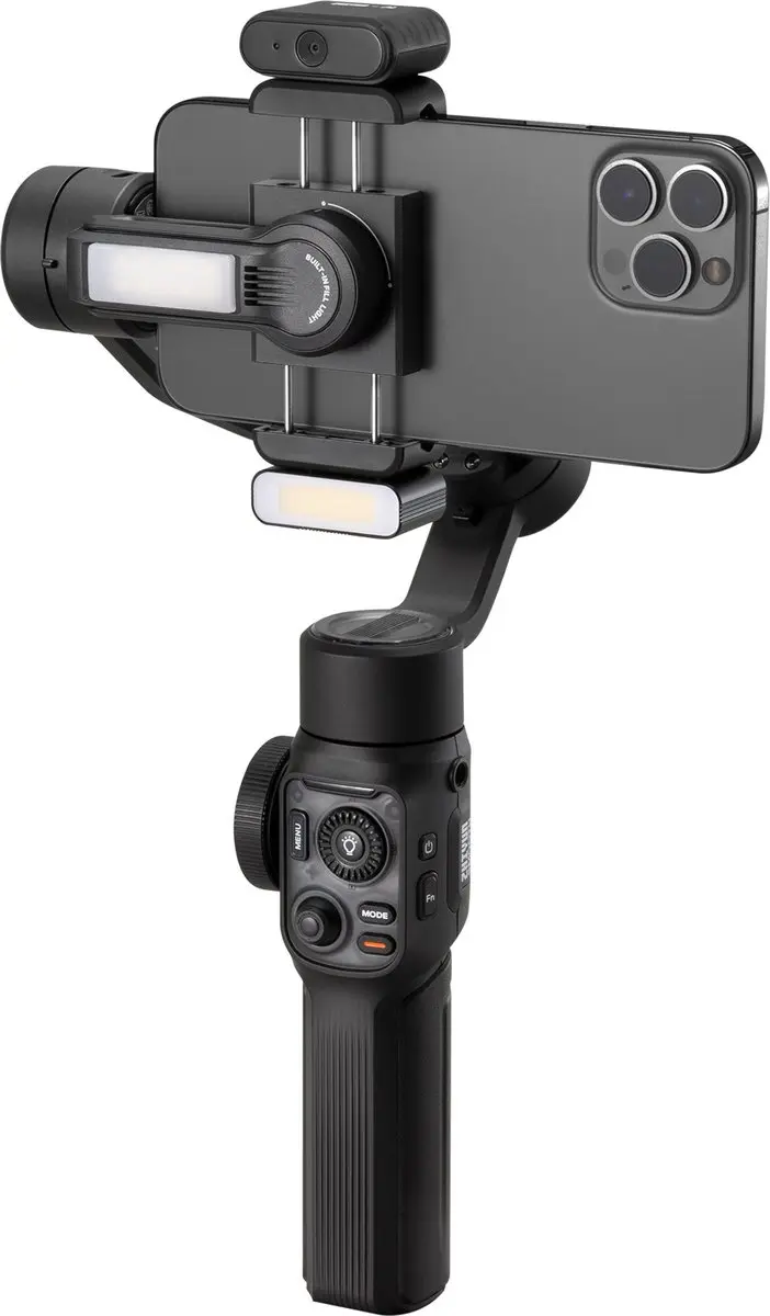 Zhiyun Smooth 5S AI Gimbal Pro Set - Smartphone - 2600mAh - Zwart