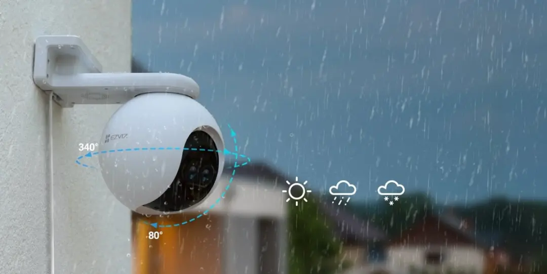 EZVIZ C8PF IP-Camera Binnen & Buiten 1080p - Wit