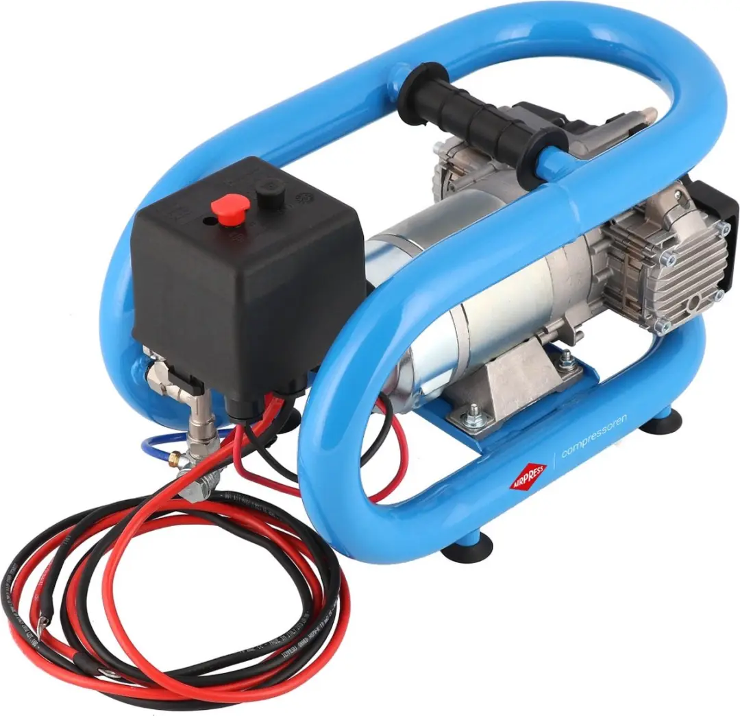 Airpress LMO 3-190 Olievrije Compressor 12V - 8 bar 152 l/min - 3L Blauw