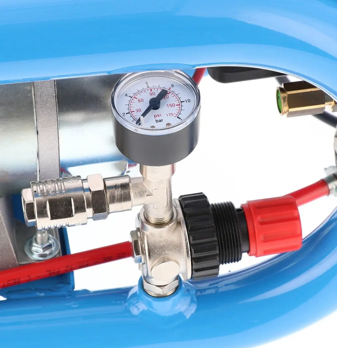 Airpress LMO 3-190 Olievrije Compressor 12V - 8 bar 152 l/min - 3L Blauw
