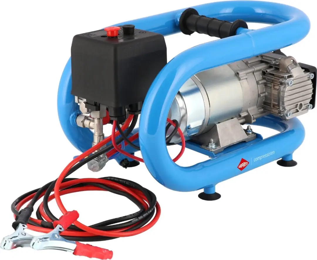Airpress LMO 3-190 Olievrije Compressor 12V - 8 bar 152 l/min - 3L Blauw