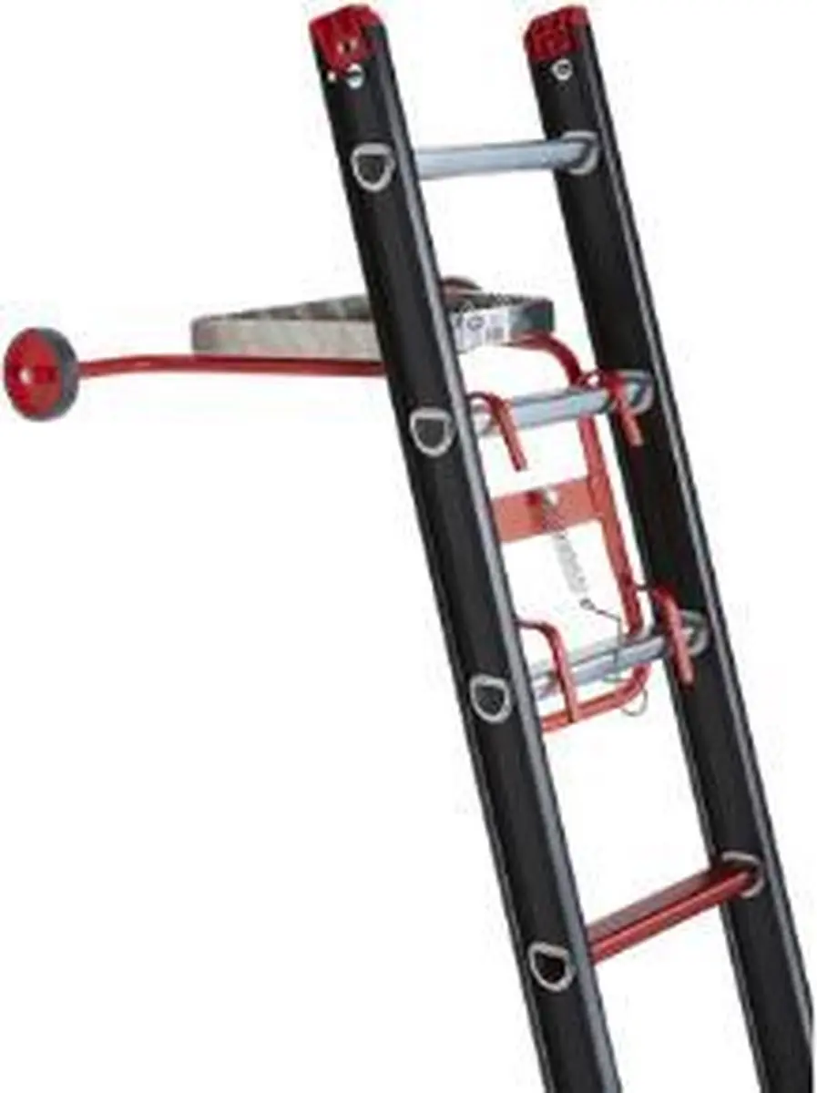 Altrex Muurafhouder met Bakje en Toprollen - Ladder