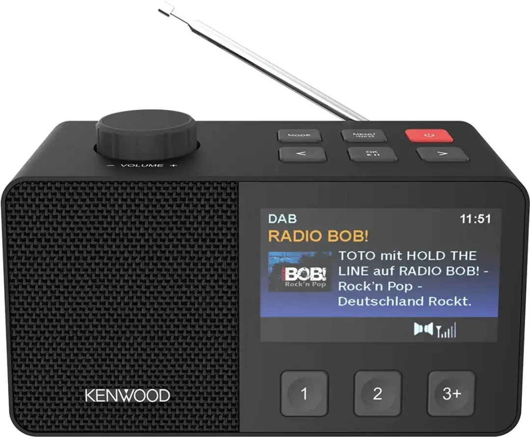 Kenwood CR-M70DAB Seniorenradio 5W - Zwart
