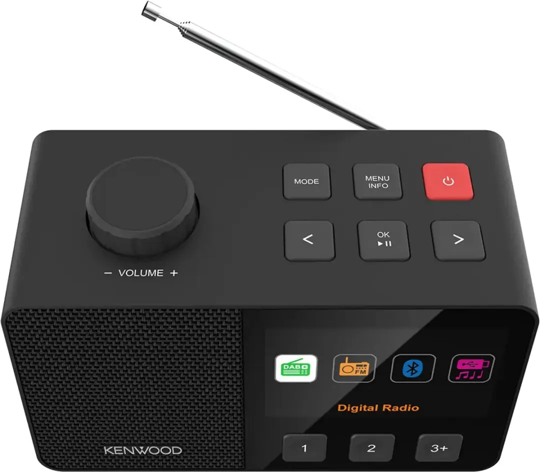 Kenwood CR-M70DAB Seniorenradio 5W - Zwart