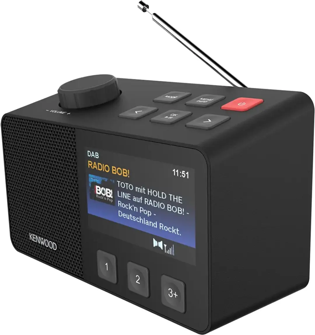 Kenwood CR-M70DAB Seniorenradio 5W - Zwart