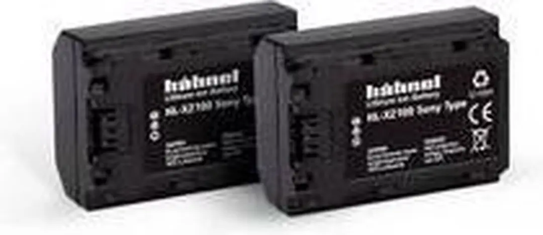 Hähnel HL-XZ100 Cameraaccu 2000mAh - 2 Stuks