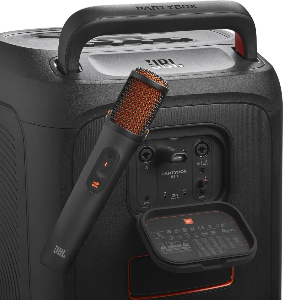 JBL EasySing Mics Draadloze Microfoons - JBLEASYSINGMICS - Zwart