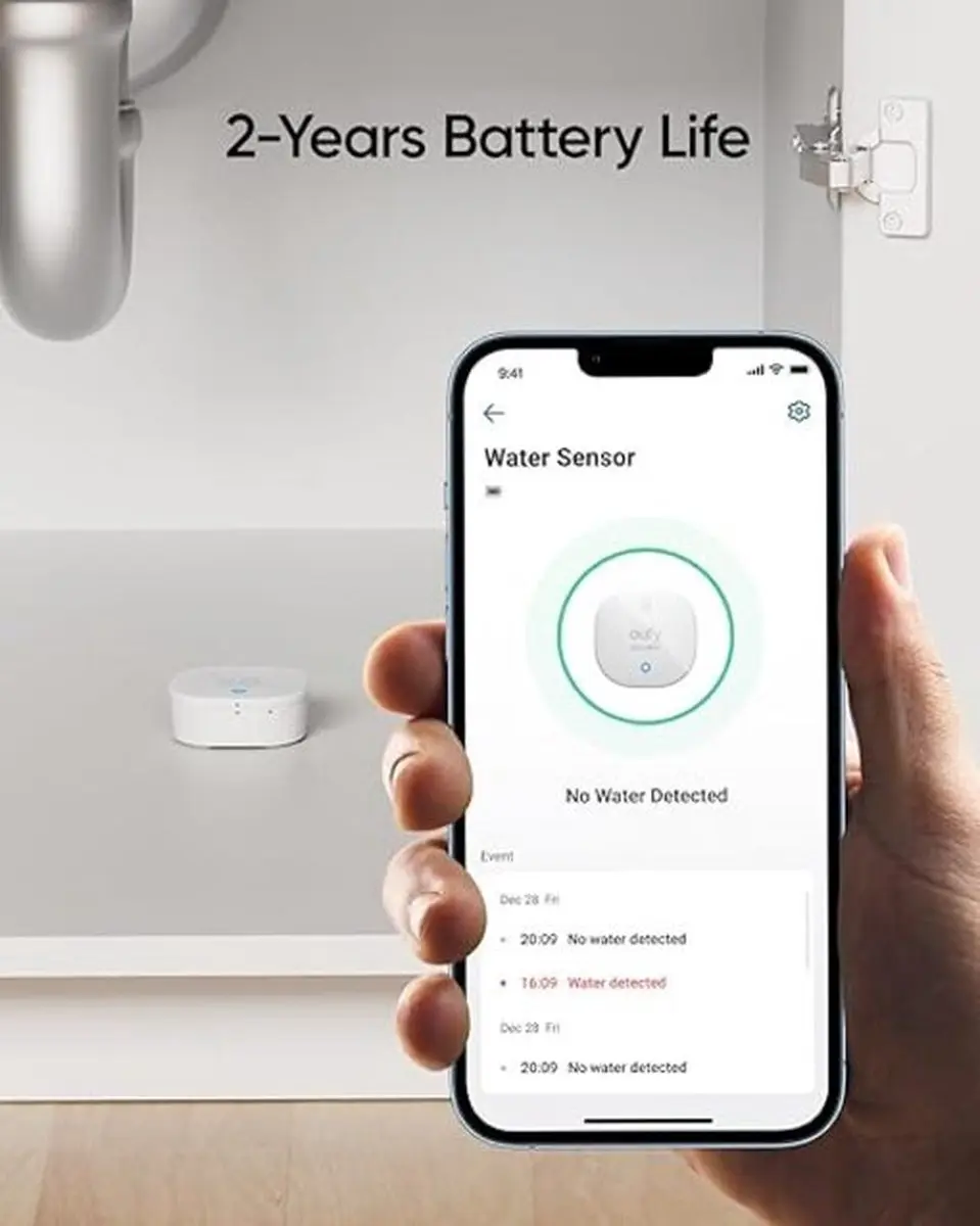 Eufy Security Water & Freeze Sensor T89203D1 - Wit