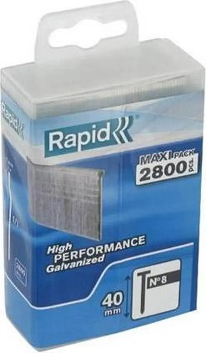 Rapid Nagels No. 8 Gegalvaniseerd 40mm