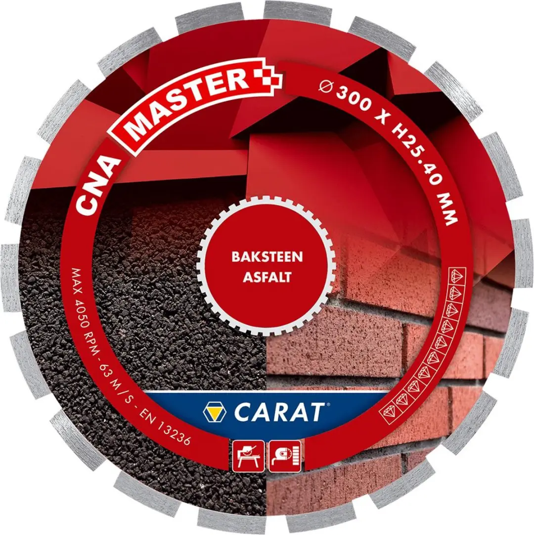 Carat CNA MASTER Diamantzaag 370x30mm CNAM370500