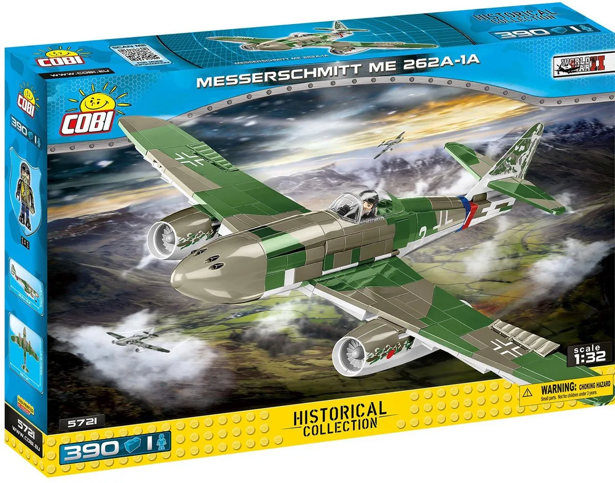 Cobi Messerschmitt Me 262a-1a 382 Stukken