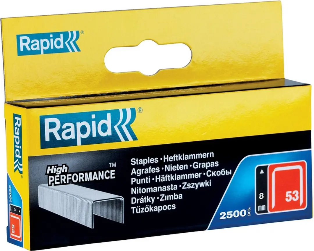 Rapid Niet 53/8mm - 2500 Stuks