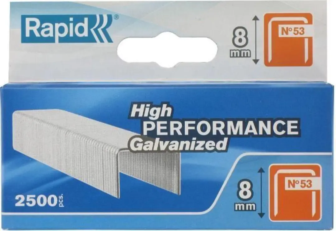 Rapid Niet 53/8mm - 2500 Stuks
