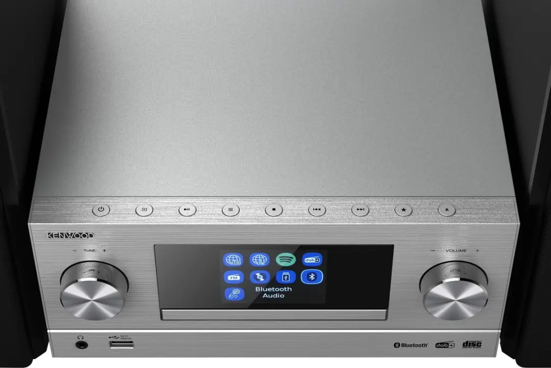 Kenwood M-9000S Smart Micro HiFi Systeem - Zilver